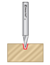 Solid Carbide Engraving Router Bits for Signmaking