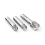 AMS-147 3-Pc. Carbide Tipped V-Groove 90, 108 and 135 Degree