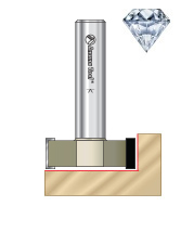 Diamond Tipped (PCD) CNC Spoilboard Router Bits