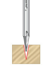 Solid Carbide Carving Liner Router Bits