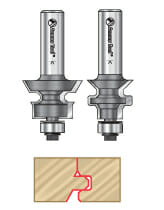 Flooring Router Bit Sets with Nail Slot