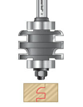 One Piece Stile & Rail Router Bits