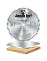 Miter/Double Miter -5 Degree Hook x California TC Grind Saw Blades