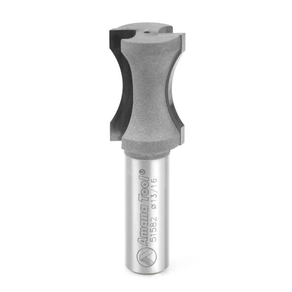 Convex edge store router bit