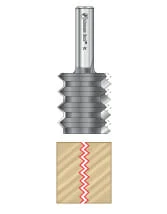 V Joint Router Bits