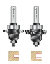 Adjustable Slotting Cutter Router Bit Sets