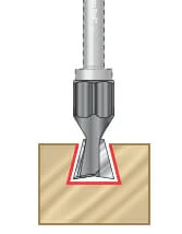 Dovetail Screw Type Cutters
